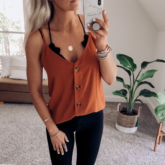 Amazon Button-up Tank Top - Picture 4 of 7